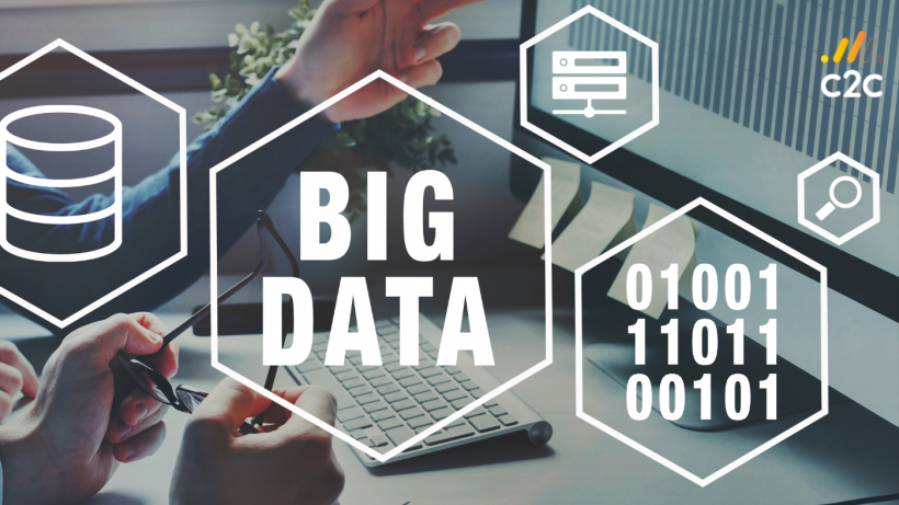 Big Data in der Baubranche - Bild mit BigData Aufschrift